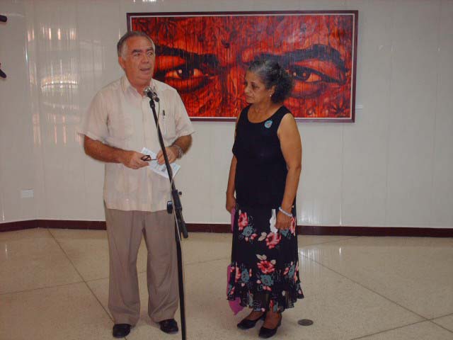 Exposici�n ALMA F�NIX. Froil�n Gonz�lez y Adys M. Cupull Reyes