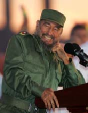Fidel Castro, líder maximo di Cuba dal 1959