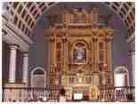Altar de la Iglesia de Regla, en La Habana