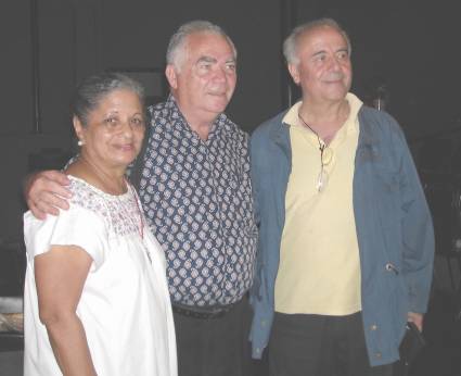 Adys M. Cupull Reyes, Froilán González y Maurizio Nocera