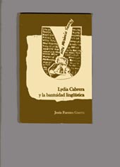 Jesus Fuentes Guerra, Lydia Cabrera y la bantuidad linguística