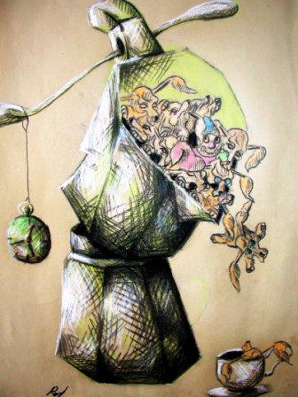 Dibujo de Ray Respall Rojas