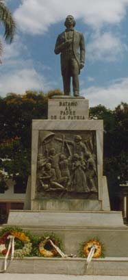 Il monumento a Carlos Manuel de Céspedes y del Castillo