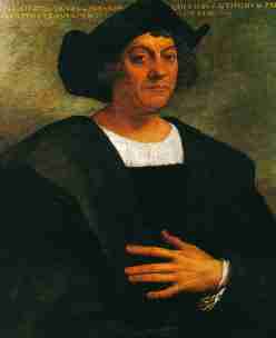 Ritratto di Cristoforo Colombo (1451-1506), dipinto di Sebastiano Del Piombo