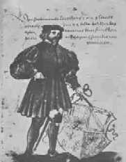 Ritratto di Hern�n Cort�z eseguito da Christoph Weiditz nel 1529