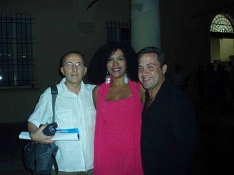 Gian Franco Grilli, Emilia Morales e Pepe Lopez. Foto: M.T. Salomoni