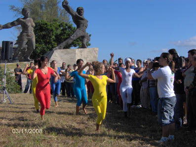 Conmemoración de la Rebelión de Triunvirato. Monumento Nacional al Esclavo Rebelde. Noviembre 2008