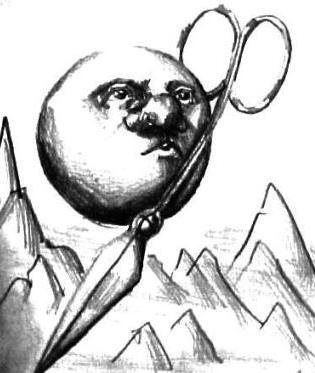 El globo viajero. Dibujo: Ray Respall