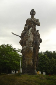 Estatua ecuestre en honor a Rosa Castellanos Castellanos. Foto: Lázaro David Najarro Pujol