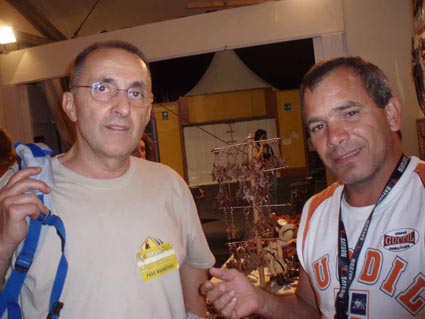 Gian Franco Grilli e Libio Mart�nez Nodal. Foto: Maria Teresa Salomoni