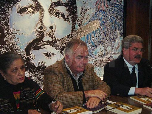 Adys Cupull, Froilán González y el Embajador Manuel Aguilera de la Paz
