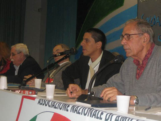 Sergio Corrieri in occasione del Congresso Nazionale dell'Associazione di Amicizia Italia-Cuba (Riccione, marzo 2007)