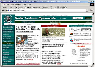 Portada Sitio digital Radio Cadena Agramonte