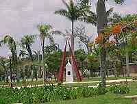 Parque Joaquín de Agüero en la ciudad de Camagüey